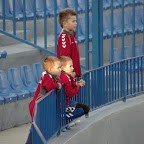 Vyvádzanie hráčov FK Senica - Tatran Prešov, 20.10.2012